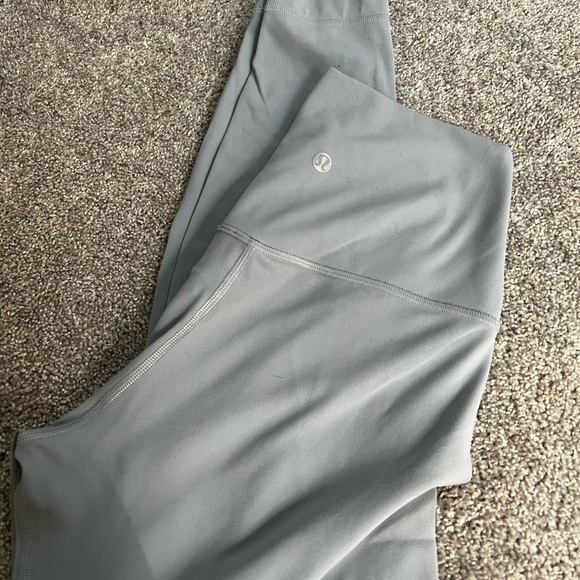 lululemon athletica Gray/blue  Leggings - Picture 1 of 3